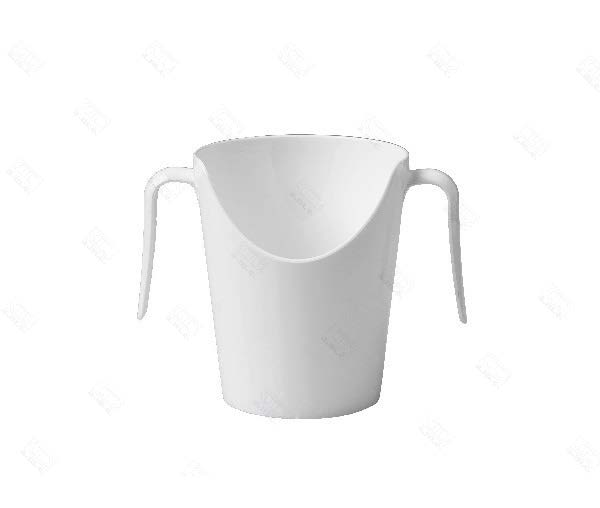 VASO ADAPTADO DE 200 CC EN POLICARBONATO SIN BPA BLANCO