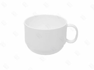 TAZA DE POLICARBONATO 325 CC EN POLICARBONATO SIN BPA BLANCA
