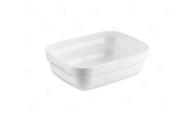 10050110032 FUENTE RECTANGULAR DE 12 CM EN POLICARBONATO SIN BPA 175CC