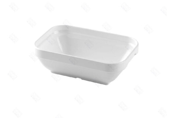 FUENTE RECTANGULAR DE 13 CM POLICARBONATO SIN BPA [PC] 250CC