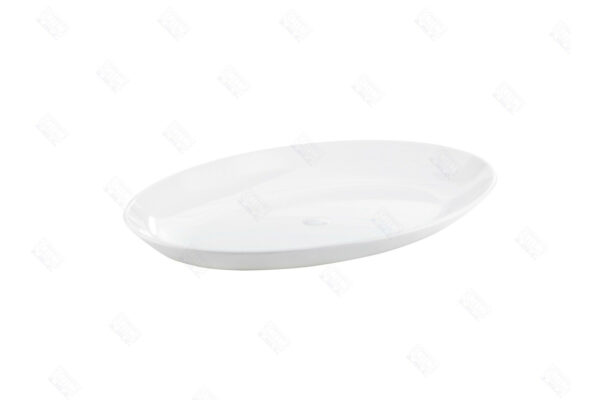 PLATO OVAL (240 X 170MM) EN POLICARBONATO SIN BPA BLANCO