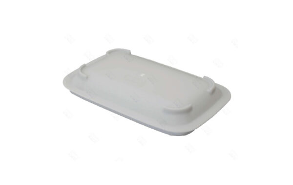 16100170190 TAPA PARA FUENTE RECTANGULAR DE 17 CM EN POLIPROPILENO GRIS
